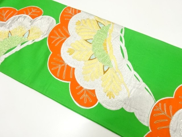 Japanese Kimono / Antique / Fukuro Obi Silk